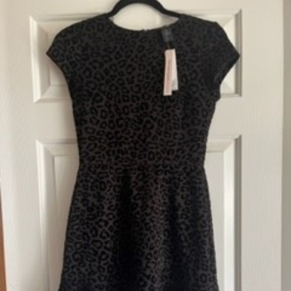 Womens Black Dress Aqua